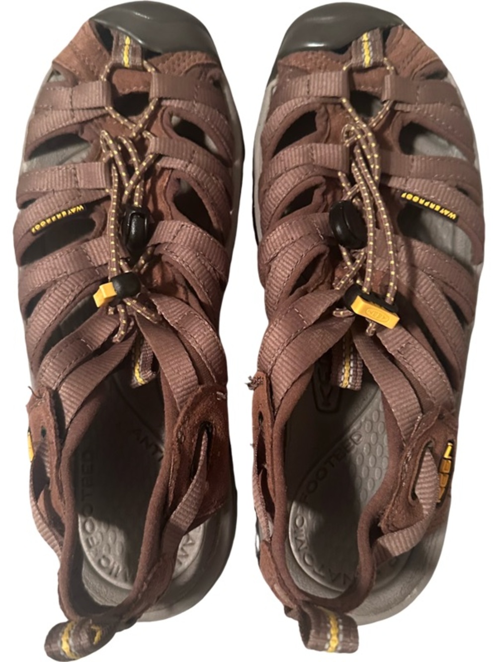 Keen Whisper Sandal Brown Water Camping